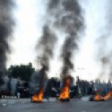 Liban, des manifestants ont brl des pneus en signe de mcontentement