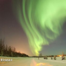 Aurore bor�ale, Eielson Air Force Base, Alaska