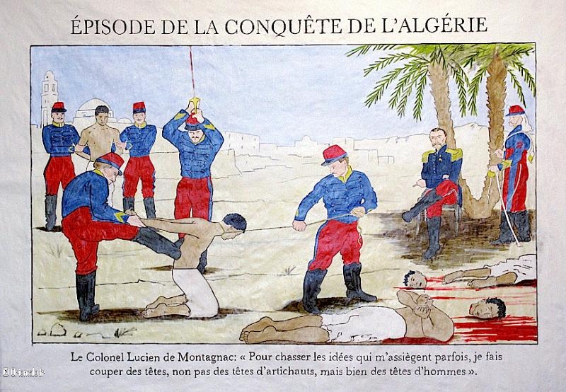 La conquete sanguinaire de l'Algerie