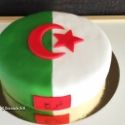 Gateau pour soutenir l'Algérie