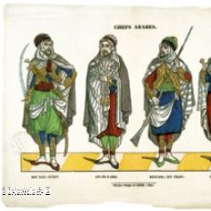 Chefs arabes 19eme siècle, colonisation
