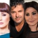 Les artistes libanais Rola Hamadeh, Ragheb Alama et Elissa