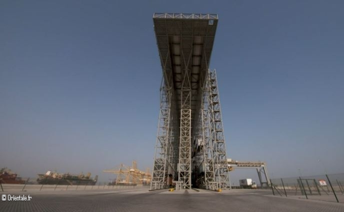 Innovation de dplacement de conteneur Jebel Ali