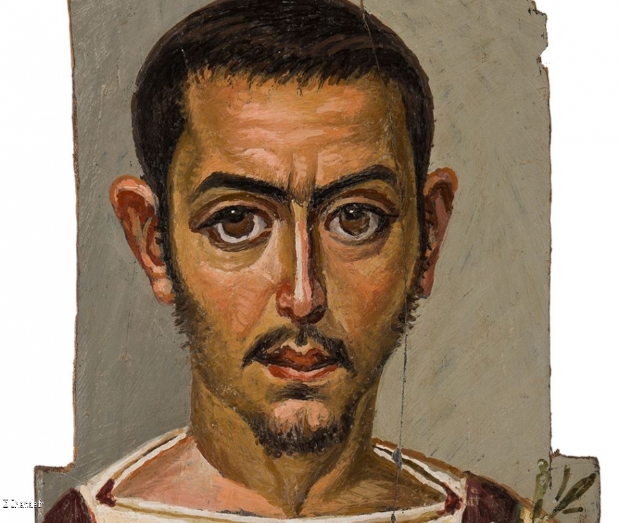 Portrait du Fayoum, homme gyptien