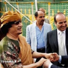 La rencontre en Libye entre Berlusconi et Kadhafi, le 30 aot