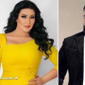 Somaya Al Khashab � gauche, Ahmed Saad � droite