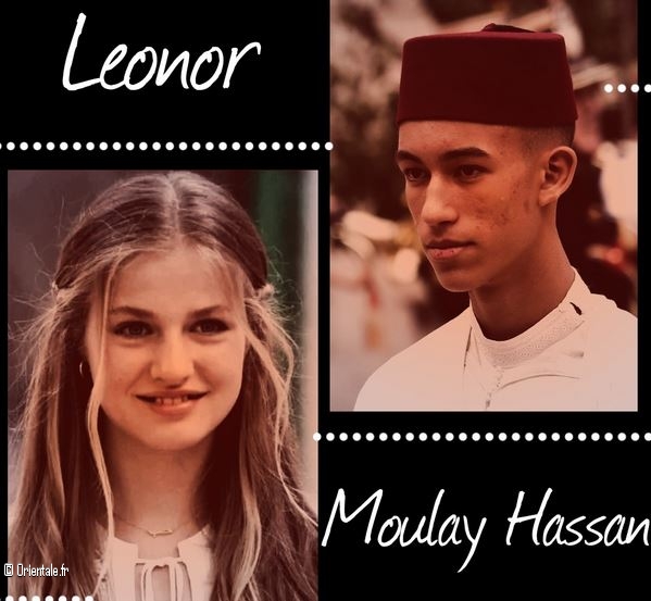 Leonor, Moulay Hassan, de l'amour dans l'air peut-être!
