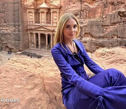 Chiara Ferragni, en voyage en Jordanie