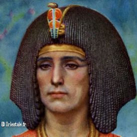 Dessin du pharaon Sethi I
