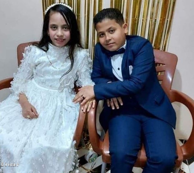 Deux jeunes Egyptiens de 10 et 12 ans ont voulu se marier!