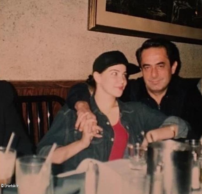 May Hariri et Melhem Barakat dans les annes 1990