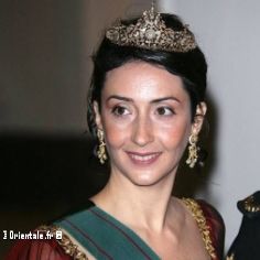 La princesse algérienne Rym Ali, épouse du prince Ali ben Al Hussein de Jordanie