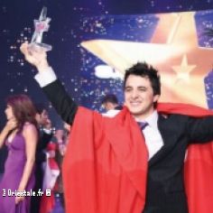 Nader Guirat le jour de sa victoire à la Star Academy