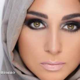 Maquillage femme arabe r�ussi