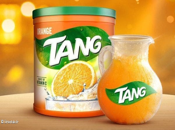 Jus instantan Tang  l'orange