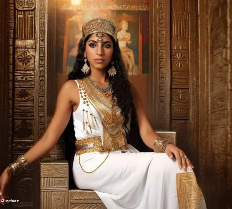 Belle femme gyptienne