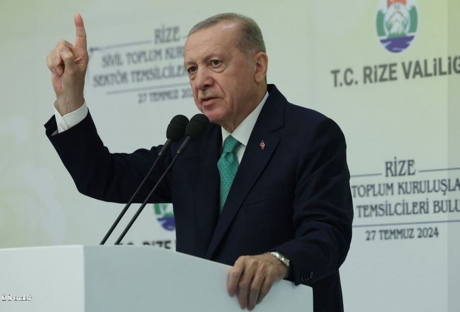 Recep Tayyip Erdoğan (le 27 juillet 2024)