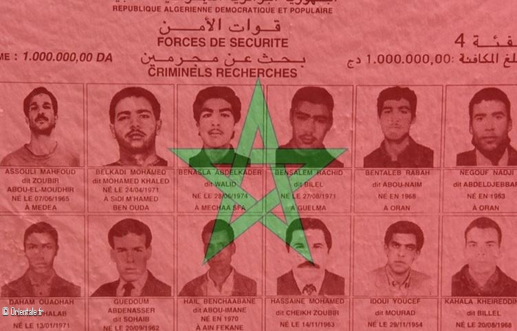 Terroristes islamistes recherchs par l'Algrie, 1999