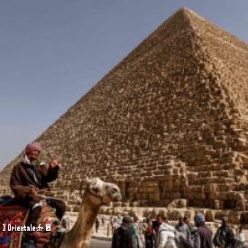 La pyramide de Khops, Egypte